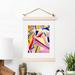 Deny Designs 'Prisma' by Cayenablanca Painting Print on Paper in Pink/Red/Yellow | 20 H x 14 W x 1.5 D in | Wayfair 57822-artpr3