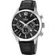 Festina Watch Chronograph Date Mens - Black