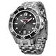 Rotary Watch Aquaspeed Gents Steel Bracelet - Black