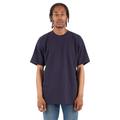 Shaka Wear SHMHSS Adult 7.5 oz. Max Heavyweight T-Shirt in Navy Blue size Large