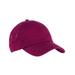 Big Accessories BA529 Washed Baseball Cap in Chili Pepper | Cotton