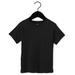 Bella + Canvas 3001T Toddler Jersey Short-Sleeve T-Shirt in Vintage Black size 3 | Cotton B3001T
