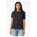 Bella + Canvas 6413 Women's Relaxed Triblend T-Shirt in Solid Dark Grey size XL B6413
