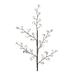 Primrue Jeweled Ice Branch Stems Plastic | 20.25 H x 1 W x 5.75 D in | Wayfair B15C7F4FE7224CD2A9CB661EA5C58479