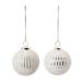 Graelyn The Holiday Aisle® Solid Color Ball Ornament Glass in Gray/Yellow | 4.25 H x 4 W x 4 D in | Wayfair 2CFCFEFCC9ED4CB1910C9AD513C074D8