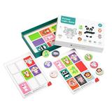 Temacd 1 Set Cognition Kids Toy Logic Learning Logic Matching Game Wooden Toy Wooden Puzzle Game Reasoning Training M