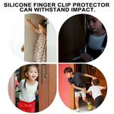 2pcs Silicone Finger Pinch Guard Door Pinch Guard Baby Safety Finger Protectors