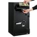Took Depository Safe DS 68 Digital Depository Safe Box 13.7 X 15.7 X 27.2 Electronic Steel Safe with Keypad Locking Drop Box with Slot Metal Lock Box with Two Emergency Keys for Your Valuables
