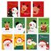 NUOLUX 48pcs Christmas Cartoon Notebook Notepad Pocket Notebook for Kids Adults Festival Birthday Gifts Style Random (16pcs Santa Claus+16pcs Christmas Snowman+16pcs Christmas Deer Random Style)