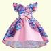 Clearance! SDJMa 2T-10T Flower Girls Pageant Party Dresses Kids Special Occasion Floral Formal Dress