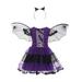 Kids Girls Halloween Fancy Dresses with Hat Dress Up Party Holiday Wear Dress Sets