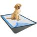 Skywin Dog Pad Holder Tray 24x36 in â€“ ( 1 Pack ) No Spill Pee Pad Holder for Dogs - Works with Most Training Pads - Easy to Clean and Store - Perfect for Dog Potty Tray (Grey)