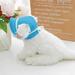 Summer Pet Hat Breathable Sunshade Cat Dog Hat Bow Princess Ear Leaking Dog