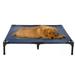 Pet Products Cooling Elevated Dog Bed Outdoor Raised Dog Bed with Washable Breathable Mesh Dog Cot Bed No-Slip Rubber Feet Portable Dog Cot Indoor Outdoor Dog Bed