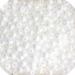 John Bead Czech Glass Seed Beads 6/0 (500g) Opaque White Luster Bead