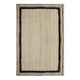 Casavani Natural Jute Rug Kitchen living room floor rug Outdoor garden jute rug Indian bohemian rug 8x11 feet