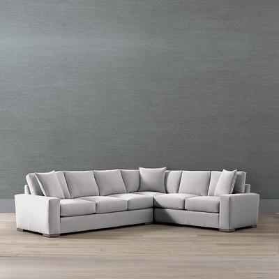 Edessa 2-pc. Left-Arm Facing Sofa Sectional - Dove Sunbrella Abundant Performance - Frontgate