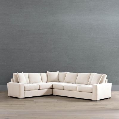 Edessa 2-pc. Right-Arm Facing Sofa Sectional - Sea Glass Sunbrella Mentor Performance - Frontgate