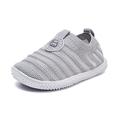 Baby Shoes Boy Girl Infant Sneakers Non-Slip First Walkers 6 9 12 18 24 Months grey Size: 12-18 Months Infant