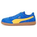 PUMA Unisex Liga Suede Training Shoes PUMA Team Royal-Yellow Sizzle 9