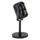 Microphones Vintage Microphone Prop Plastic Retro For Costume & Role Play Antique Stage