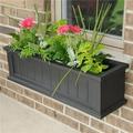 Mayne Cape Cod Window Box - Black - 3FT