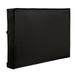 Tv cover Outdoor TV Cover for 40-42Inches with Bottom Cover Weatherproof and Dust-proof Material with Free Microfiber Cloth Protect Your TV Now (Black)