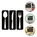 Kitchen decorations wall 1 Set of Restaurant Cutlery Sign Hanging Wall Art Decoration Cutter Fork Spoon Sign for Wall Decor