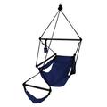 Hammaka Hammaka Chair Midnight Blue Aluminum Dowels - Comfortable Zero-Gravity Hanging Chair