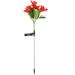 Flower solar stake lamp Solar Outdoor Light LED Solar Garden Light Garden Solar Lamp Solar Flower Stake Lamp