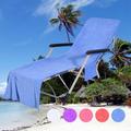 Fnochy Clearance Chair Beach Towel Lounge Chair Beach Towel Cover Microfiber Pool Lounge Chair