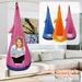 Hvxrjkn Kids Pod Swing Seat Hanging Seat Without Cushions Child Hammock Chair Indoor&Outdoor Durable Hanging Hammock Chair