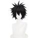 Anime Cosplay Wigs Black Hair For My Hero Academia Hair /ith Cap_ Wig Z9L3