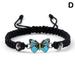 Bohemian Braided Adjustable Rope Bracelet with Butterfly Charm NICE SALE O7U1