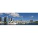 Panoramic Images Buildings in a city San Diego Convention Center San Diego Marina District San Diego County California USA Poster Print by Panoramic Images - 36 x 12