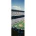 Panoramic Images High angle view of spectators watching a baseball match in a stadium Yankee Stadium New York City New York State USA Poster Print by Panoramic Images - 12 x 36