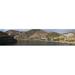 Panoramic Images Village at the waterfront Pinhao Duoro River Cima Corgo Douro Valley Portugal Poster Print by Panoramic Images - 36 x 12