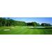 Panoramic Images Sand traps in a golf course River Run Golf Course Berlin Worcester County Maryland USA Poster Print by Panoramic Images - 36 x 12