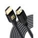 PowerBear 4K HDMI Cable 30 ft | High Speed Hdmi Cables Braided Nylon & Gold Connectors 4K @ 60Hz Ultra HD 2K 1080P ARC & CL3 Rated | for Laptop Monitor PS5 PS4 Xbox One & More