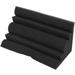 4 Pcs Corner Bass Trap Acoustic Panel Sound Absorption Foam 12*12*24cm