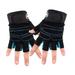 Welling 1 Pair Fitness Gloves Breathable Antiskid Wear Resistant Weight Lifting Sports Equipment Dumbbell Extended Wrist Gloves for Men Women