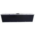 Buyweek 135*35*12cm Aluminum New Framed Locking Gun Pistol HandGun Lock Box Hard Storage Carry Case Black