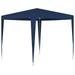 Dcenta Party Tent Outdoor Gazebo Canopy PE Roof Sunshade Shelter Blue for Backyard Wedding Shows BBQ Camping Festival 8.2ft x 8.2ft x 7.9ft (L x W x H)