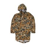 Nike Mens Camo Rain Coat Trench Jacket (Medium Green)