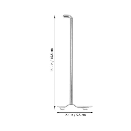 Homoyoyo Heavy Duty Iron Wall Mount Hooks Garage Tool Hangers Storage Organizer