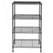 Tuekys 50*30*80cm Iron 4-tier Wire Shelving Adjustable Layer Spacing Household Metal Shelf