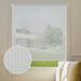 Persilux Solar Window Shades Light Filtering Roller Shade for Windows (36 W x 72 H Grey) Flame Retardant UV Protection Sheer Shades for Home Kithchen Office Easy to Install