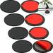 8 Piece Disc Dashboard Pad Mount Suction Cup Pad Disc Adhesive Stick on Universal Dash Pad Mounting Disk for Suction Cup Phone Mount GPS Suction Mount Sat Nav Dash Cam Holder (3.2 Inch)