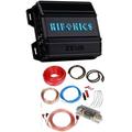 Hifonics ZD-750.4D 750 Watt RMS Zeus Delta Series Class-D 4-Channel Car Amplifier + 0 Gauge Amp Kit