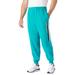 Men's Big & Tall Russell® Fleece Jogger Pants by Russell Athletic in Aqua Black (Size 2XLT)